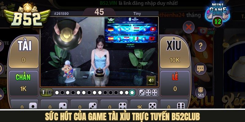 Sức hút khó cưỡng khi tham gia tựa game Tài Xỉu tại nhà cái